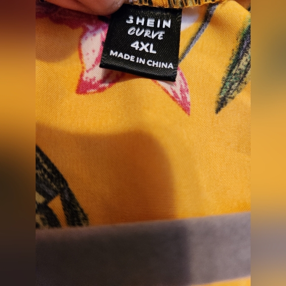 Yellow Tropical 2 Piece Set And Skirt shein - Picture 8 of 14